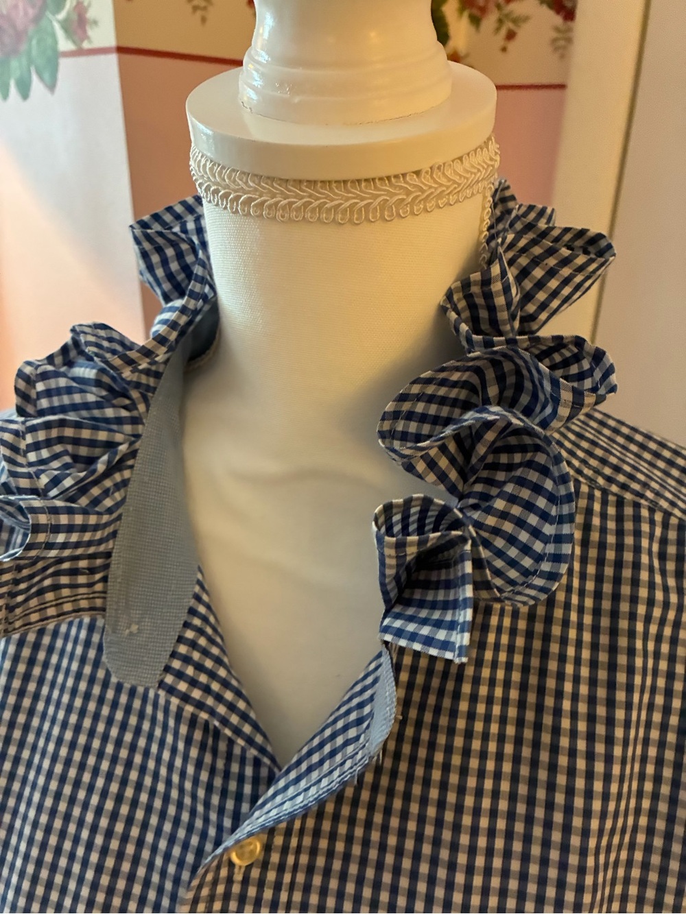 Re-worked up -cycled “Girly” shirt